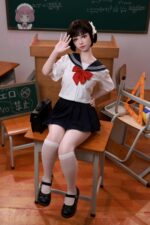 花火娃娃HanabiDoll 148cm Dcup 全皮紋矽膠實體娃娃 千葉紗織 水手服女孩：圖片 4