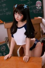 花火娃娃HanabiDoll 148cm Dcup 全皮紋矽膠實體娃娃 森川奈緒 體操服女孩：圖片 2