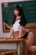 花火娃娃HanabiDoll 148cm Dcup 全皮紋矽膠實體娃娃 森川奈緒 體操服女孩：圖片 3