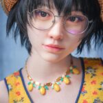 Jcute 咲良 (さくら) 153cm 頭身一體矽膠娃娃 黃色碎花連身裙