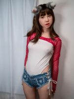 Jcute 結月 (ゆずき) 153cm 頭身一體矽膠娃娃 紅白上衣：圖片 7