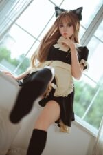 JS-doll 全矽膠皮紋款 149cm 7B 可愛小女僕：圖片 2