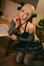 JS-doll 全矽膠 150 18B 雙馬尾女孩：圖片 3