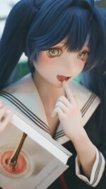 kiradols 全矽膠實體娃娃 150cm A-cup 梅川庫子（KH001-A） 雙馬尾學妹：圖片 3