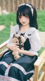 kiradols 全矽膠實體娃娃 150cm A-cup 陽葵（KH002-A） 蘿莉塔女孩：圖片 7