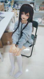 kiradols 全矽膠實體娃娃 150cm A-cup 陽葵（KH002-A） 宅系女孩：圖片 3