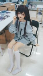 kiradols 全矽膠實體娃娃 150cm A-cup 陽葵（KH002-A） 宅系女孩：圖片 4