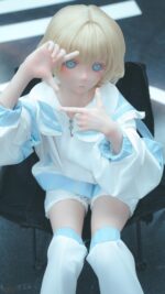 kiradols 全矽膠實體娃娃 150cm A-cup 紬（KH003-A） 個性女孩：圖片 6