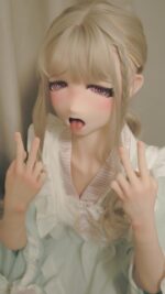 kiradols 全矽膠實體娃娃 155cm B-cup 里紗（KH004-D3）和風小女僕：圖片 4