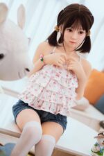 MLWdoll 矽膠頭+TPE身 126A 66 牛仔短褲女孩：圖片 4