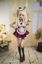 MLWdoll 全矽膠娃娃 60cm M1 迷你小女僕：圖片 6
