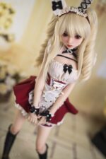 MLWdoll 全矽膠娃娃 60cm M1 迷你小女僕：圖片 4