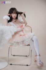 悅互動娃娃 部分皮紋款 全矽膠娃娃 頭身一體  141cm 閉眼可靈 熟睡公主：圖片 7