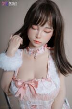 悅互動娃娃 部分皮紋款 全矽膠娃娃 頭身一體  141cm 閉眼可靈 熟睡公主