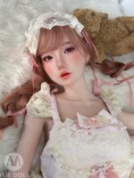 悅互動娃娃 皮紋款全矽膠娃娃 頭身一體  150cm 甜甜 粉紅小甜心：圖片 4