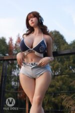悅互動娃娃 皮紋款全矽膠娃娃 頭身一體  155cm 桐桐 單車女孩：圖片 6