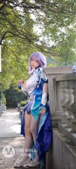 悅互動娃娃 皮紋款全矽膠娃娃 頭身一體  155cm 桐桐 坎特蕾拉cos：圖片 5