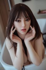悅互動娃娃 皮紋款全矽膠娃娃 頭身一體  165cm  芸涵 性感泳裝美女