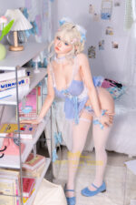 Irontechdoll 全矽膠假髮版 [Young Series] 154cm N02 Zia NaturalBlue Fairy：圖片 2