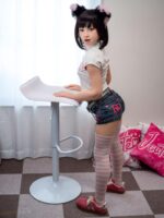 Jcute 夏美 133cm 平胸蘿莉矽膠娃娃 白粉上衣：圖片 2