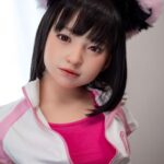 Jcute 夏美 133cm 平胸蘿莉矽膠娃娃 白粉上衣