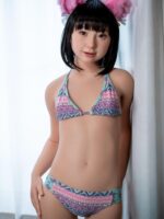 Jcute 琉華 133cm 平胸蘿莉矽膠娃娃 波西米亞比基尼