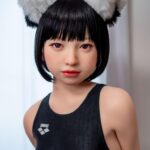 Jcute 夏美 137cm 平胸蘿莉矽膠娃娃 黑色死庫水