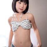 Jcute 琉華 133cm 平胸蘿莉矽膠娃娃 波點上衣