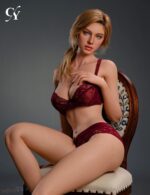 Top-CYdoll 168cm (F) eria 艾莉亞 ROS 等身比例全矽膠娃娃 性感紅內衣：圖片 5