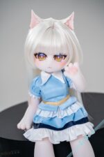 kiradols 全矽膠貓掌娃娃 1/3 AW001 CAT50 3.2KG  洋裝小貓娘｜前100名送衣服二選一（送完為止）    頭部連接螺桿：M10 規格：圖片 7