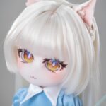 kiradols 全矽膠貓掌娃娃 1/3 AW001 CAT50 3.2KG  洋裝小貓娘｜前100名送衣服二選一（送完為止）    頭部連接螺桿：M10 規格
