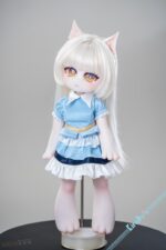kiradols 全矽膠貓掌娃娃 1/3 AW001 CAT50 3.2KG  洋裝小貓娘｜前100名送衣服二選一（送完為止）    頭部連接螺桿：M10 規格：圖片 3