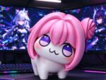 BCdoll 全矽膠實體娃娃 B100 DORO 可愛Q版桃樂絲 粉狗：圖片 5