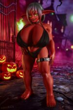 Climax Doll Si70cm GB Zarga (halloween) 全矽膠版本：圖片 2