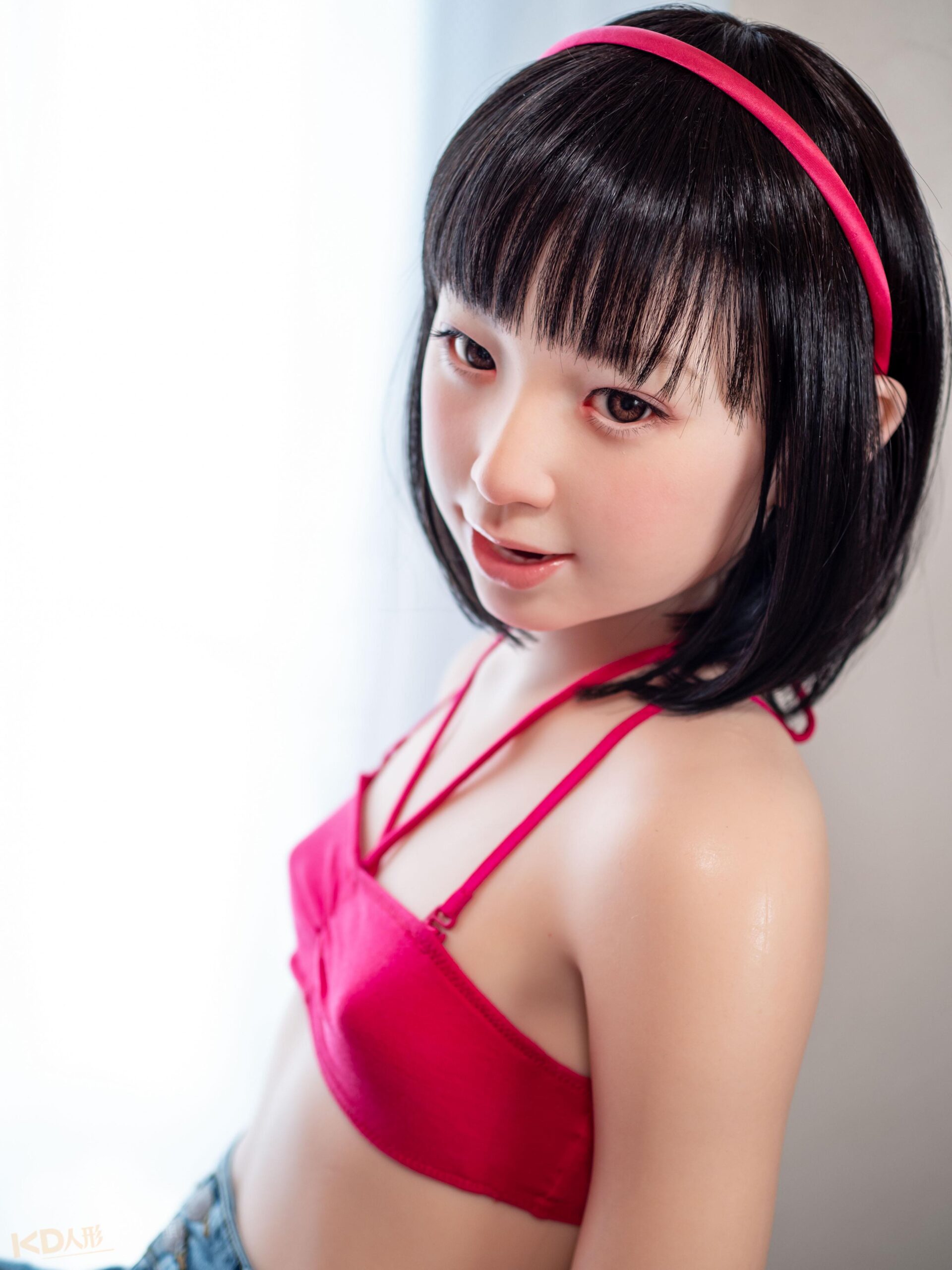 jcute siliconedoll 133cm ryuka (11) Jcute 琉華 133cm 平胸蘿莉矽膠娃娃 直笛女孩:圖片 1