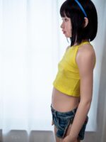 Jcute 幼澪 137cm 平胸蘿莉矽膠娃娃 黃背心：圖片 6