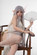 JS-doll 全皮紋款矽膠娃娃 153cm 135B hanao 旗袍精靈