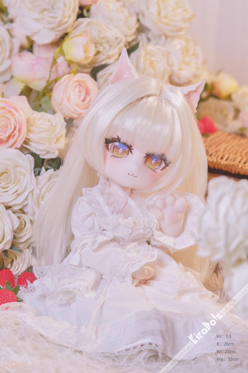kiradols siliconedoll aw001 aw301 cat50 (25) kiradols 全矽膠貓掌娃娃 1/3 AW001 CAT50 3.2KG |前100名送衣服二選一(送完為止) 頭部連接螺桿:M10 規格:圖片 1